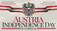 Austrian Independence Day Animation