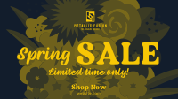 Spring Sale bouquet YouTube Video Design