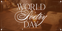 Celebrate Poetry Day Twitter Post