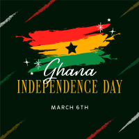 Happy Ghana Day Instagram Post