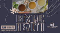 Health Wellness Podcast Facebook Event Cover