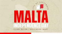 Simple Malta Independence Day Video