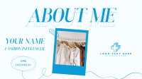 About Me Facebook Event Cover