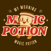 Coffee Potion T-shirt Image Preview