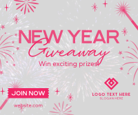 New Year Special Giveaway Facebook Post Design