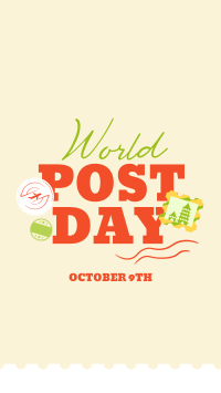 World Post Day Facebook Story