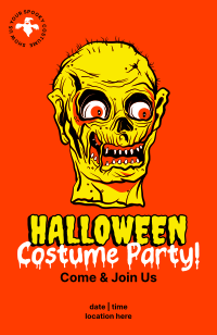 Halloween Party Invitation example 2