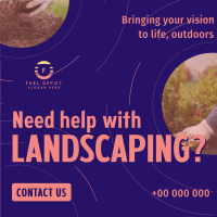 Clean Landscape Services Instagram Post Image Preview