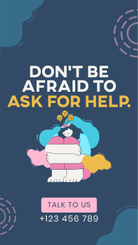 Ask for Help Facebook Story