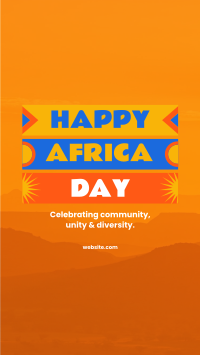 Africa Day! Instagram Story