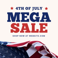 Fourth of July Sale Linkedin Post