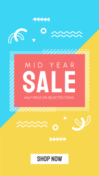 Midyear Sale Facebook Story