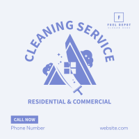 House Cleaning Service Instagram Post Image Preview