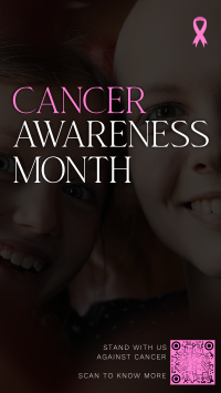 Cancer Awareness Month Facebook Story