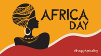 African Woman Facebook Event Cover