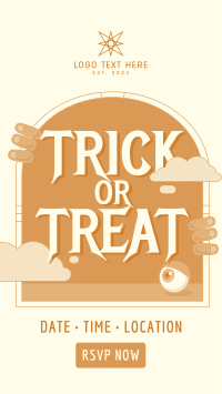 Halloween Trick or Treat Instagram Reel