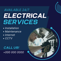 Electrical Installation Service Instagram Post