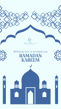 Ramadan Mosque Instagram Story