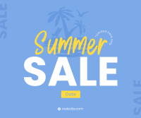 Island Summer Sale Facebook Post