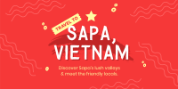 Travel to Vietnam Twitter Post