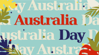 Australia Day Pattern Animation