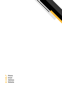 Yellow Corporate Letterhead