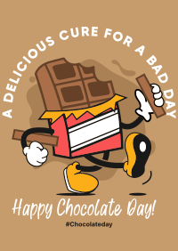 Chocolate Day Poster example 4