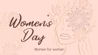  Aesthetic Women's Day Facebook Event Cover