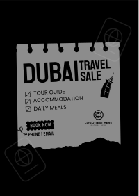 Dubai Travel Destination Flyer