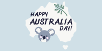 Koala Australia Day Twitter Post