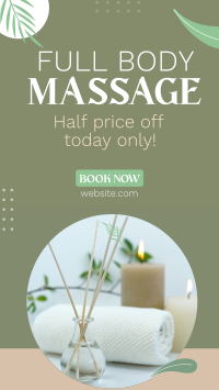 Massage Promo Facebook Story