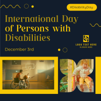 International Day of Persons with Disabilities Linkedin Post Design