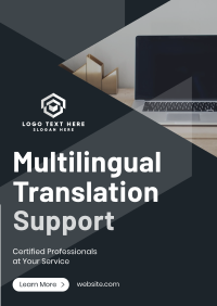 Multi-Language Support Poster