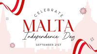 Celebrate Malta Freedom Animation