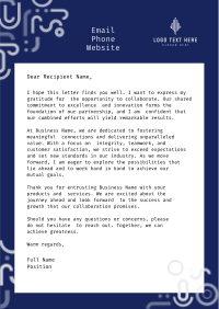 Modern Generic Business Letterhead