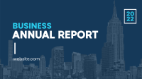 Annual Report Building Facebook Event Cover