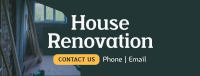 Simple Home Renovation Facebook Cover