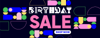 It's your Birthday Sale Facebook Cover