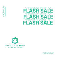 Flash Sale Shop Instagram Post