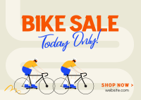 World Bicycle Day Promo Postcard