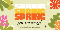 Spring Giveaway Twitter Post