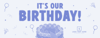 It's Our Birthday Facebook Cover