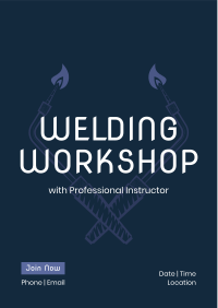 Welding Tools Workshop Flyer