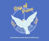 World Peace Dove Facebook Post