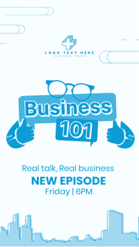 Business Podcast YouTube Short Design