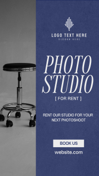 Photo Studio Minimalist Instagram Reel Design