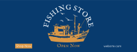 Fishing Store Facebook Cover