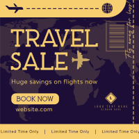 Travel Agency Sale Linkedin Post Design