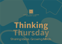Minimalist Thinking Thursday Postcard