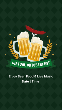 Virtual Oktoberfest Badge Facebook Story